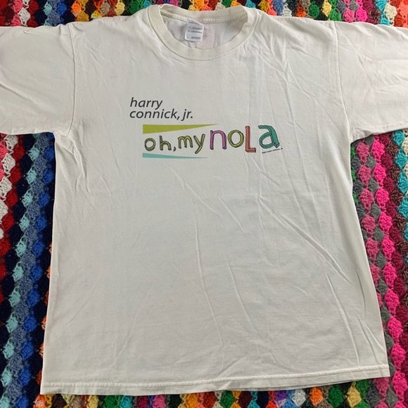 Y2K Harry Connick Jr Oh My NOLA Album Big Band Music Tee New Orleans Uni… - Picture 8 of 13